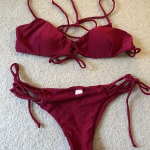 SEXY RED BIKINI!!
